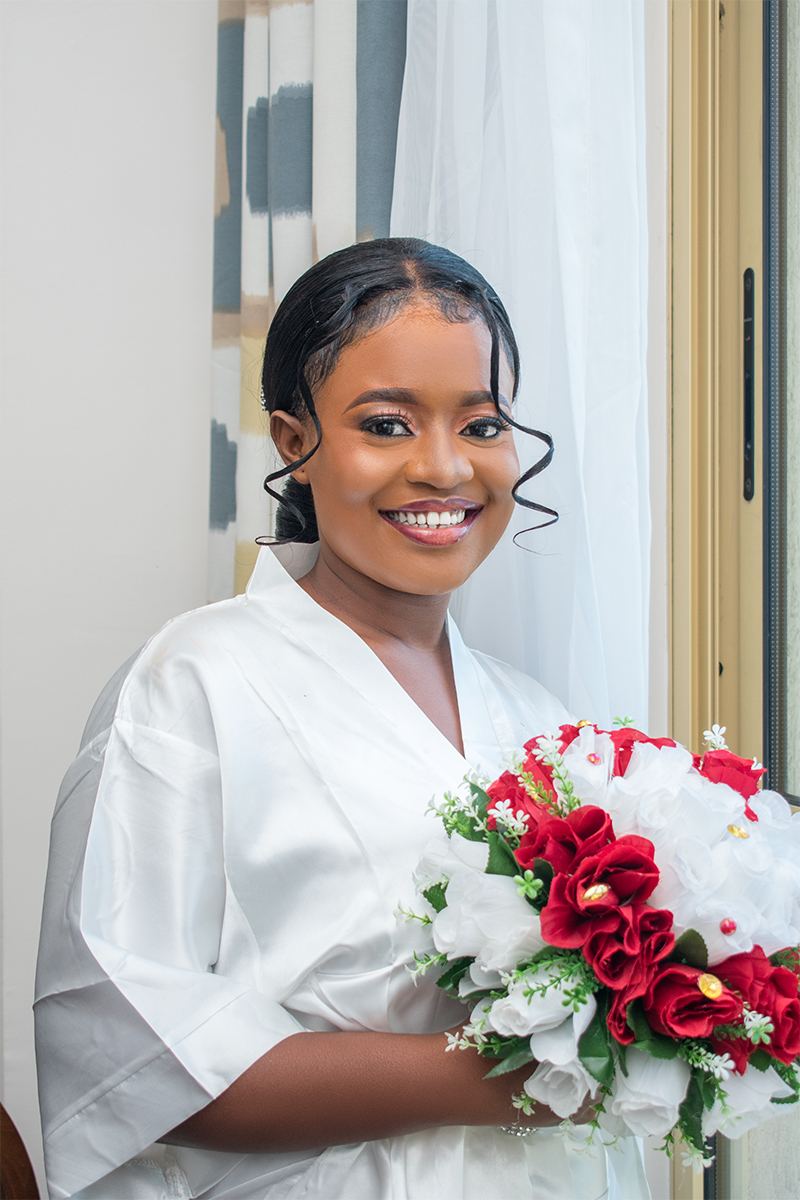 bridal portrait